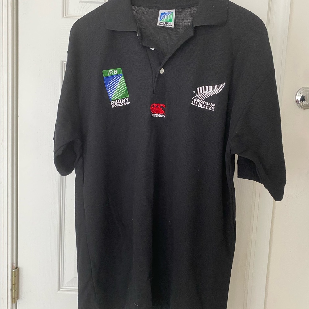 Men’s All Blacks Rugby Polo Shirt